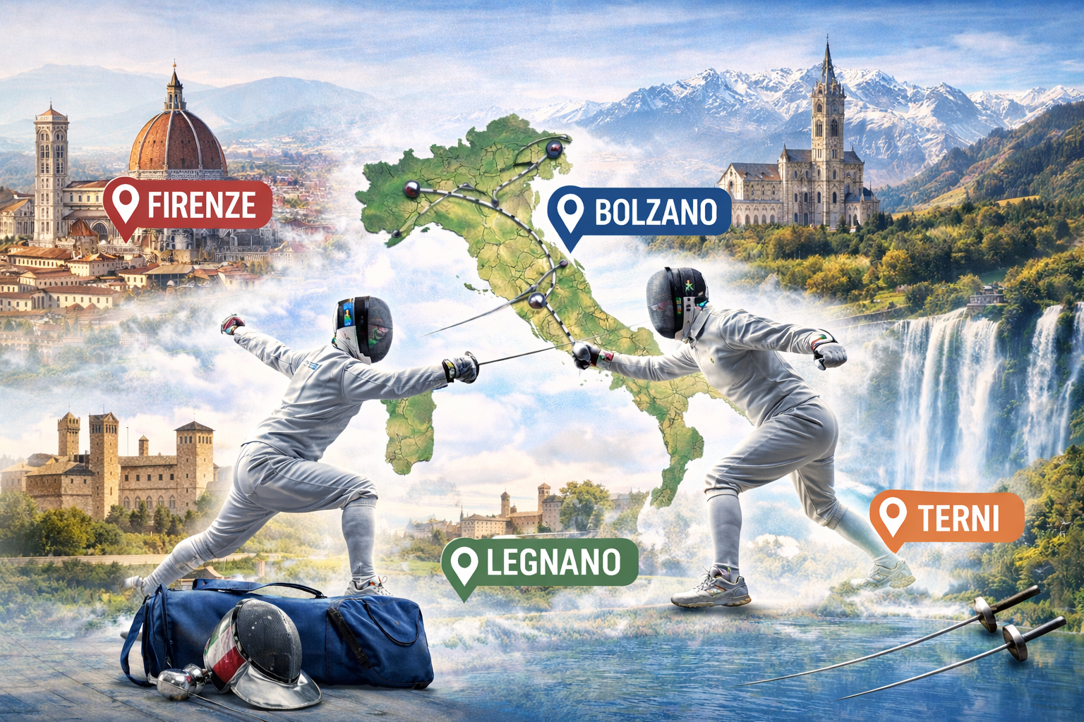 Gennaio di gare e confronti intensi per il nostro Circolo, da Terni a Firenze fino a Bolzano e Legnano.