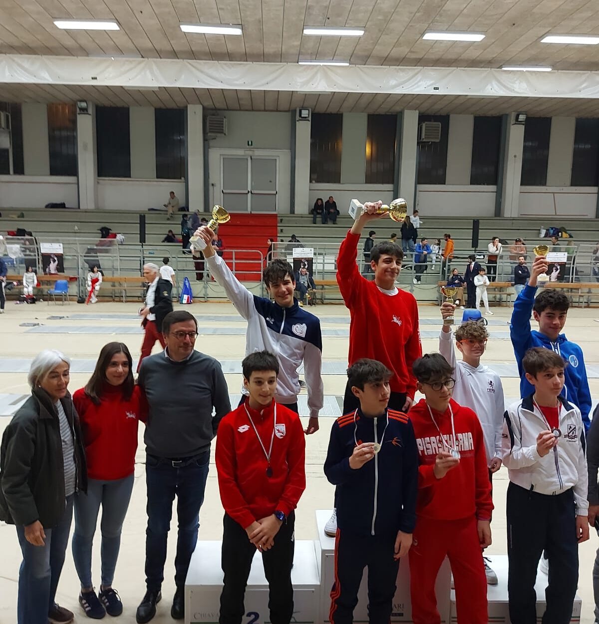 Fioretto d’argento per Dario Banchini a Chiavari